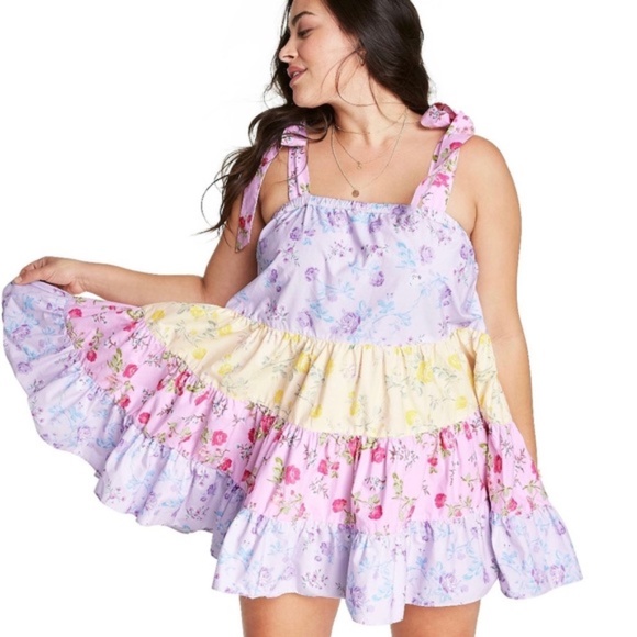 LoveShackFancy Dresses & Skirts - LoveShackFancy x Target Jeanne Floral Mini Dress
